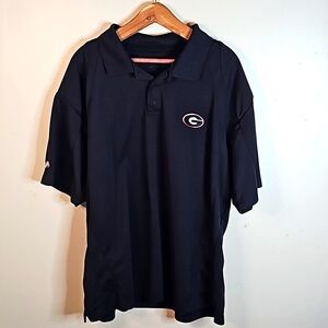 P2 black polo with Georgia Bulldog‎ G size XL